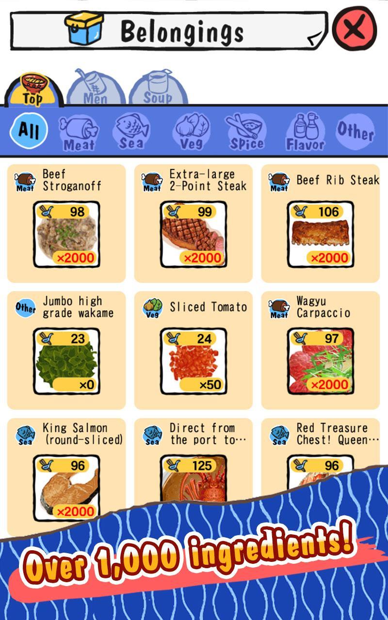 Ramen Soul :cook ramen noodles Game Screenshot