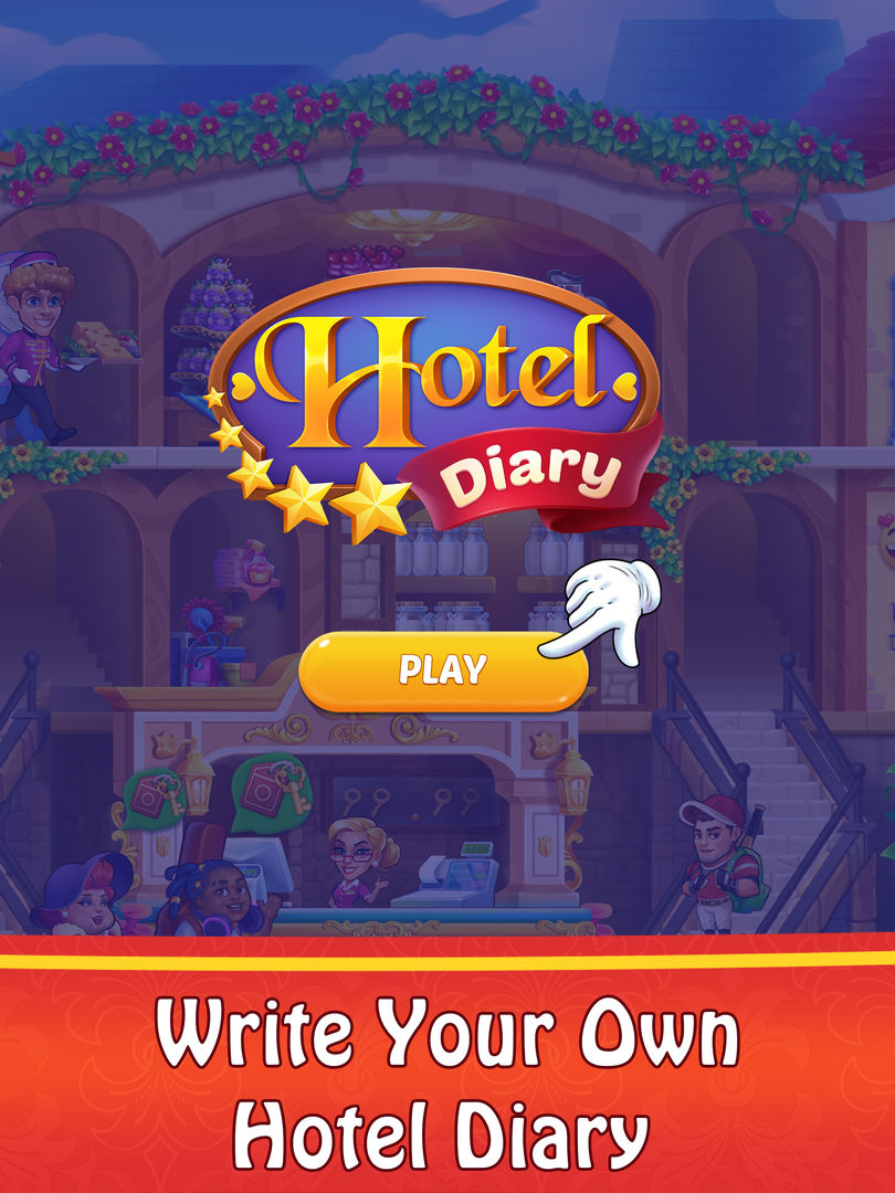 Hotel Diary - 호텔게임, 호텔 게임 게임 스크린 샷