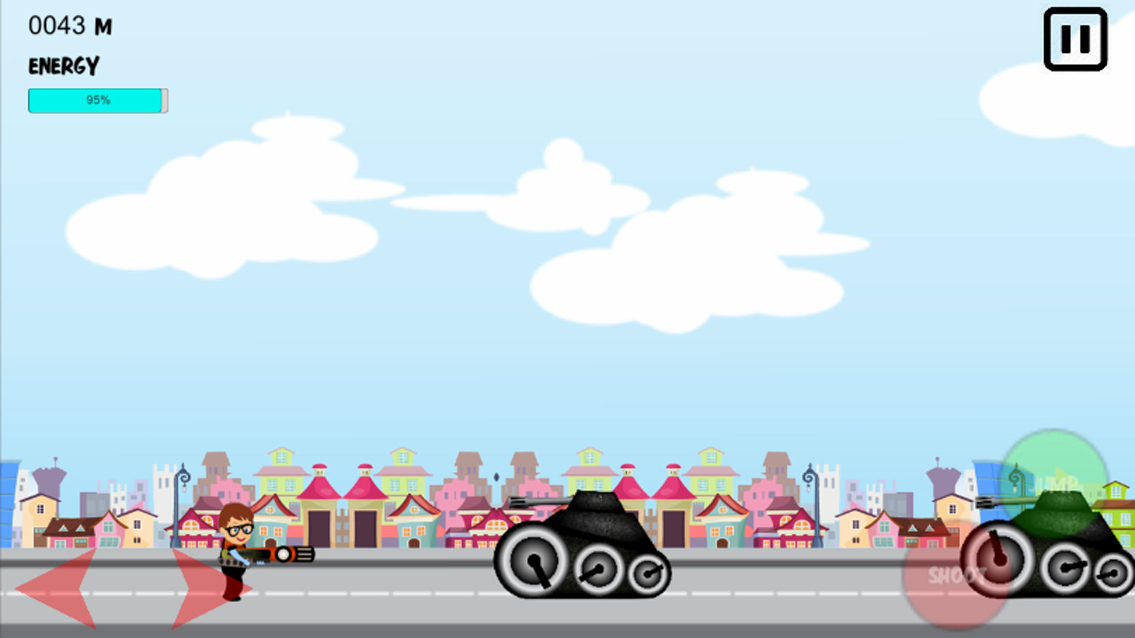 Captura de Tela do Jogo Shooting Down Adventure