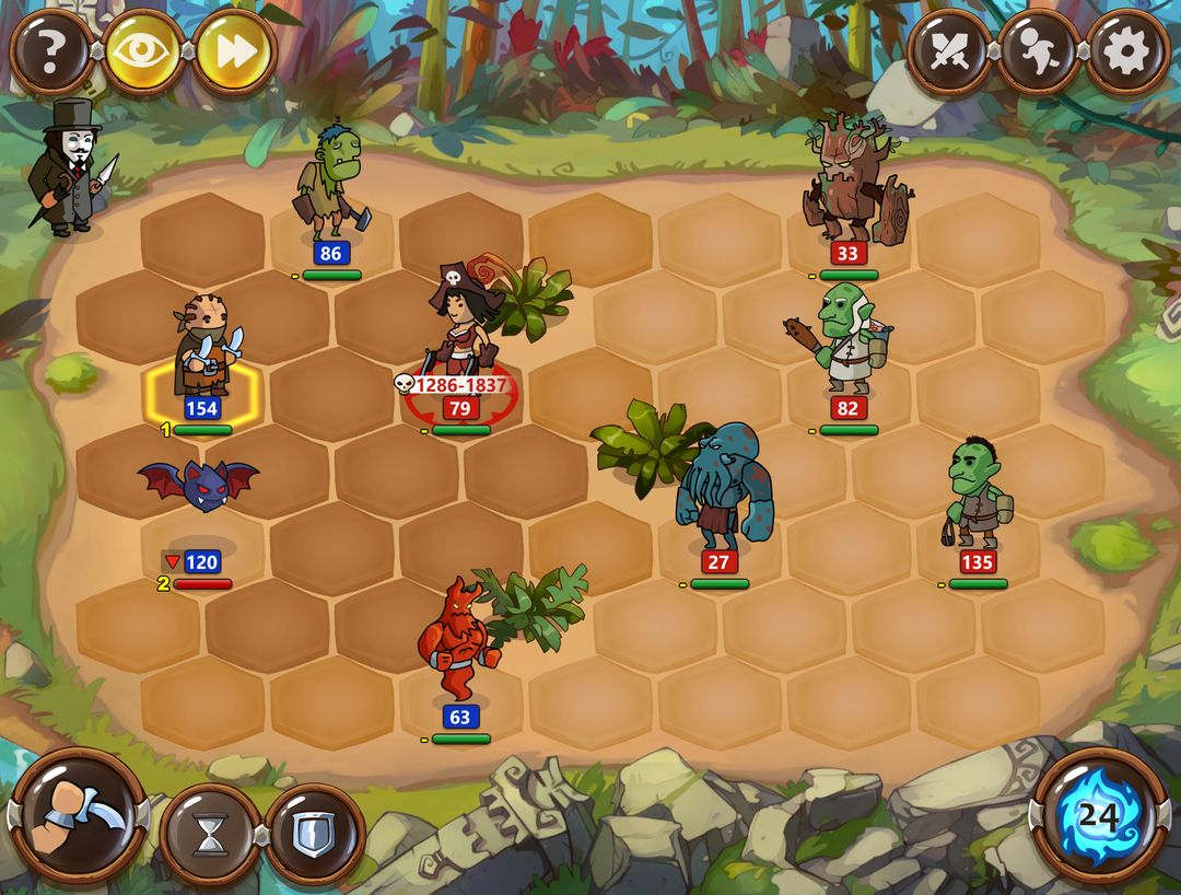 Screenshot of Braveland Heroes