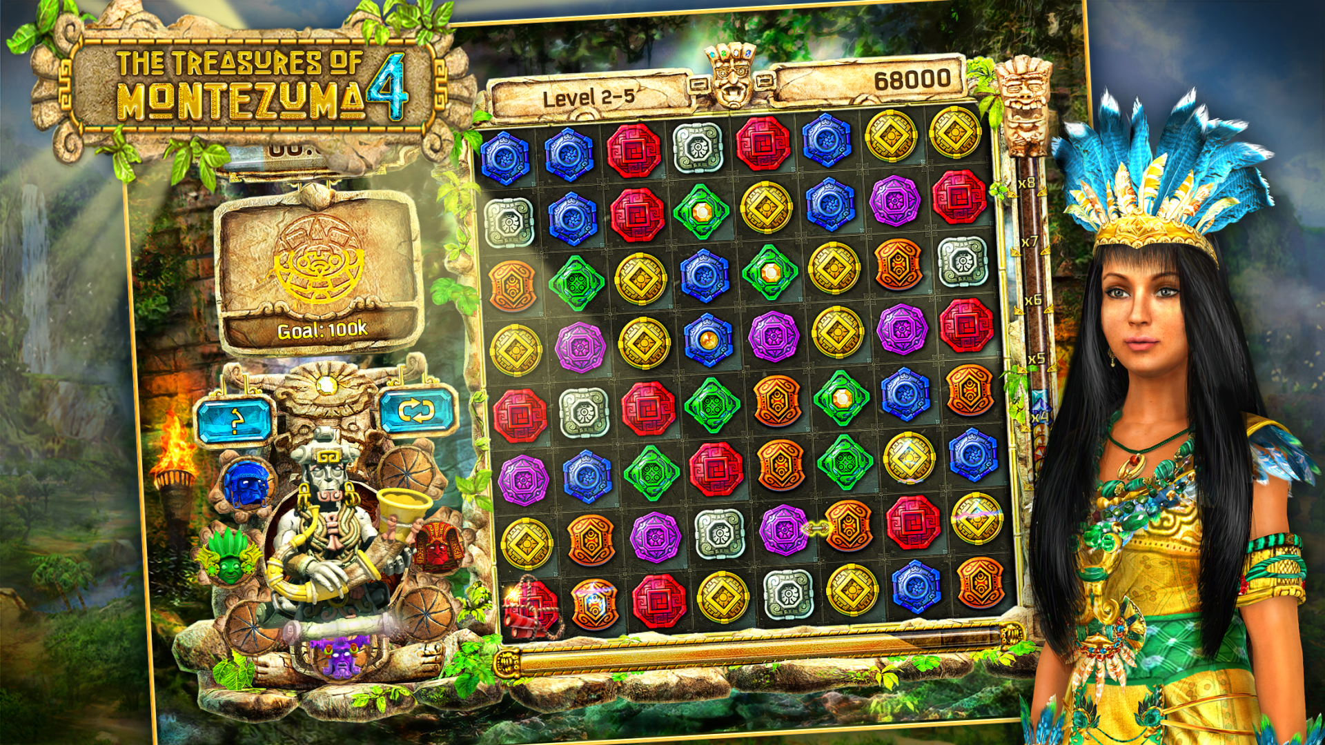 The Treasures Of Montezuma 4 遊戲截圖