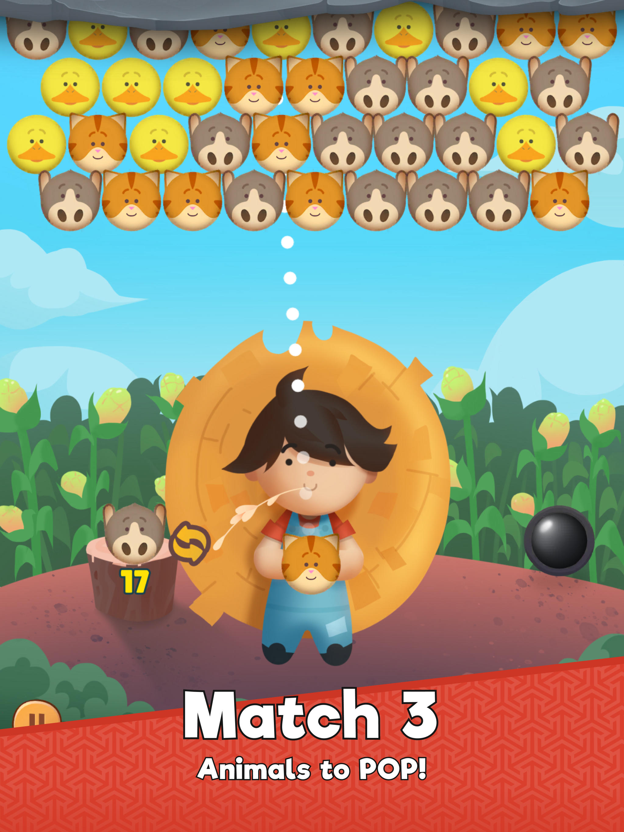 Screenshot of Bubble POP - Farm Puzzle