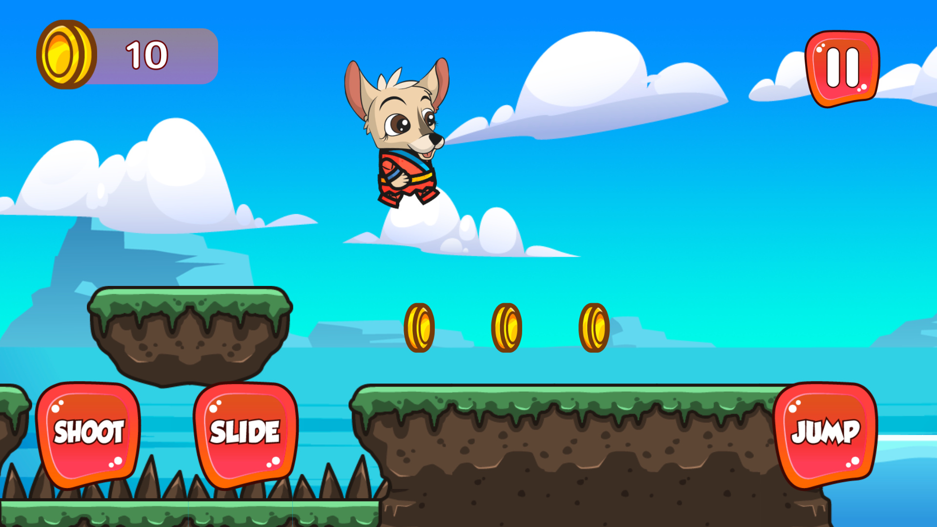 Rabbit And Her Rocket Ship Game Screenshot