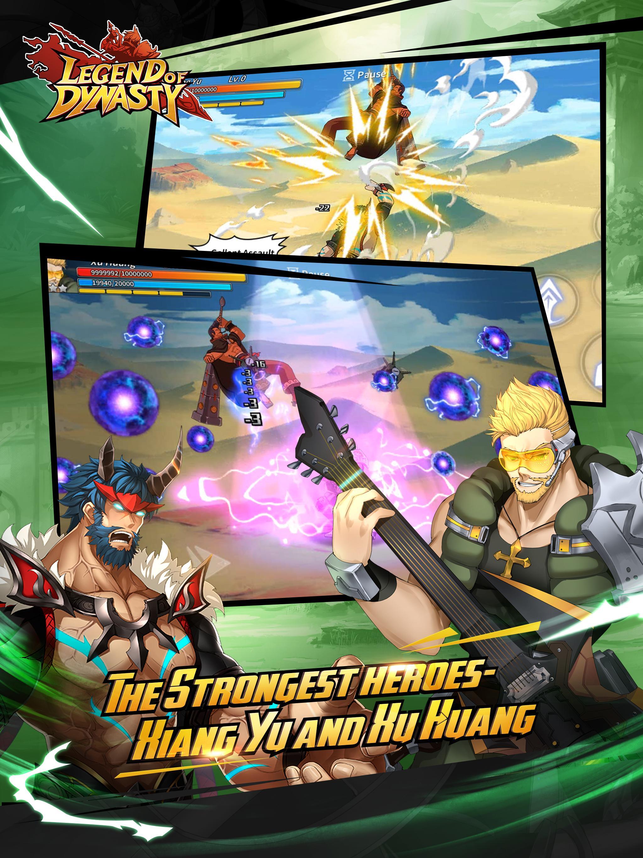 Legend of Dynasty Game Screenshot