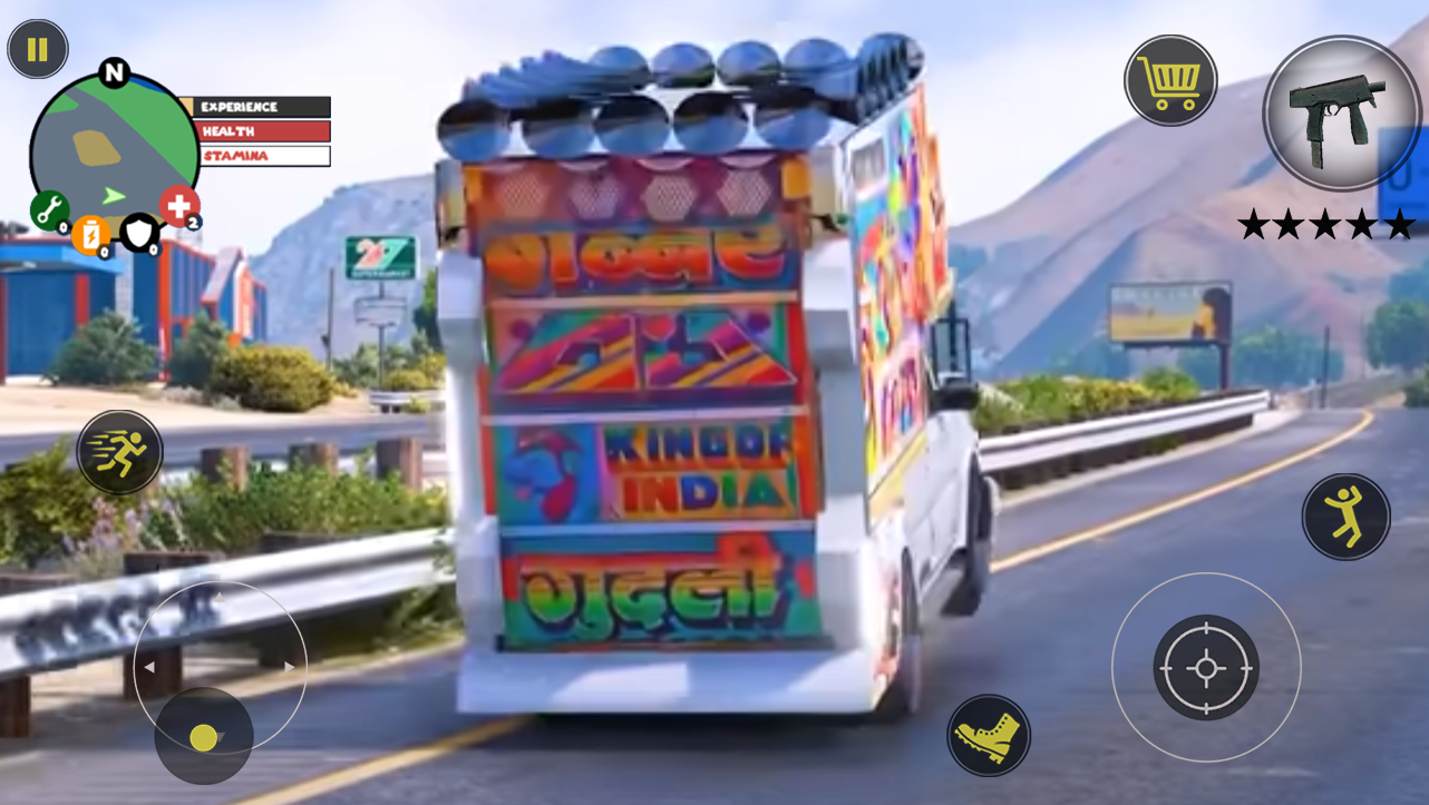 DJ Gadi Wala Game 3D Game Screenshot
