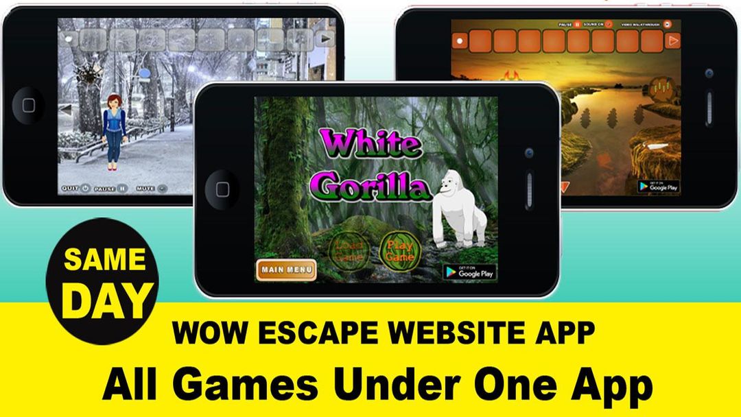 Wow Escape screenshot game