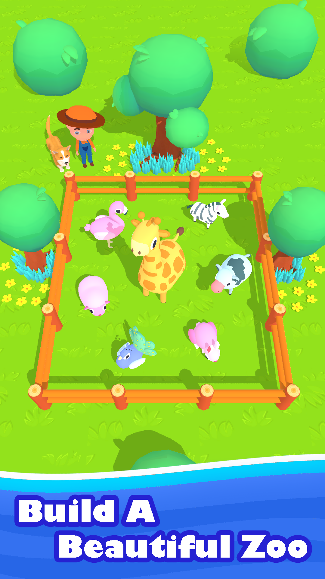 Triple Animal 3D Game Screenshot