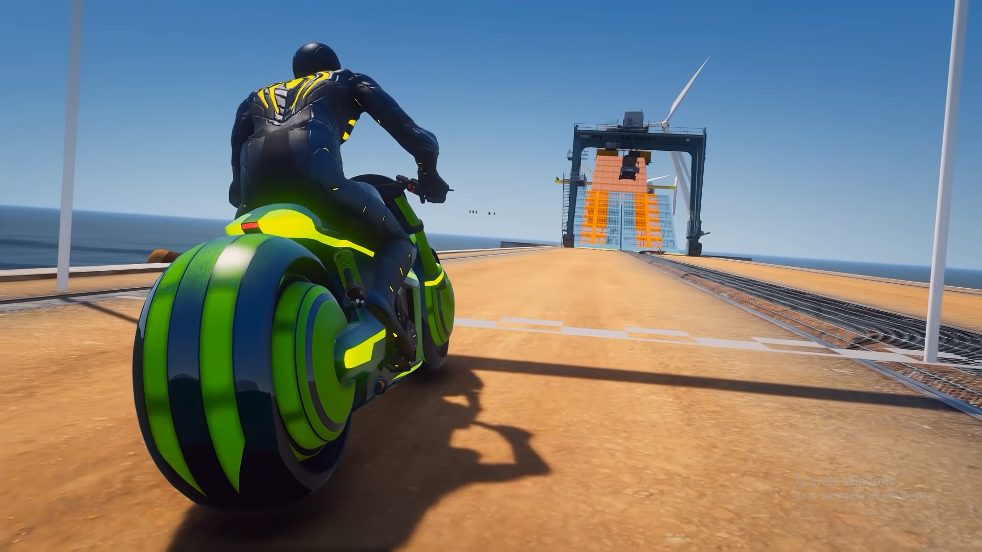 Screenshot 7 of Spider Tricky Bike Crazy Race 