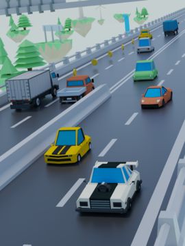 Endless Highway Game Screenshot