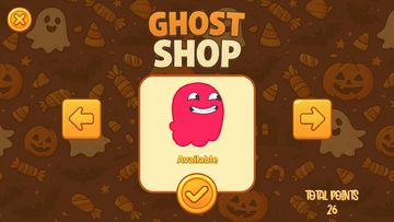 Halloween Candy Ghost Game Screenshot