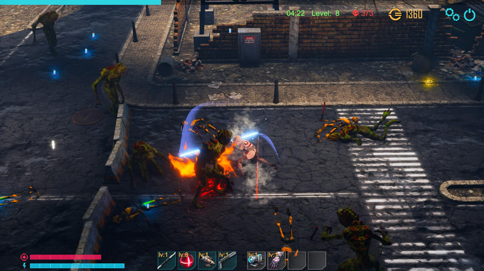 Screenshot of NOVA Cyborg Survivor