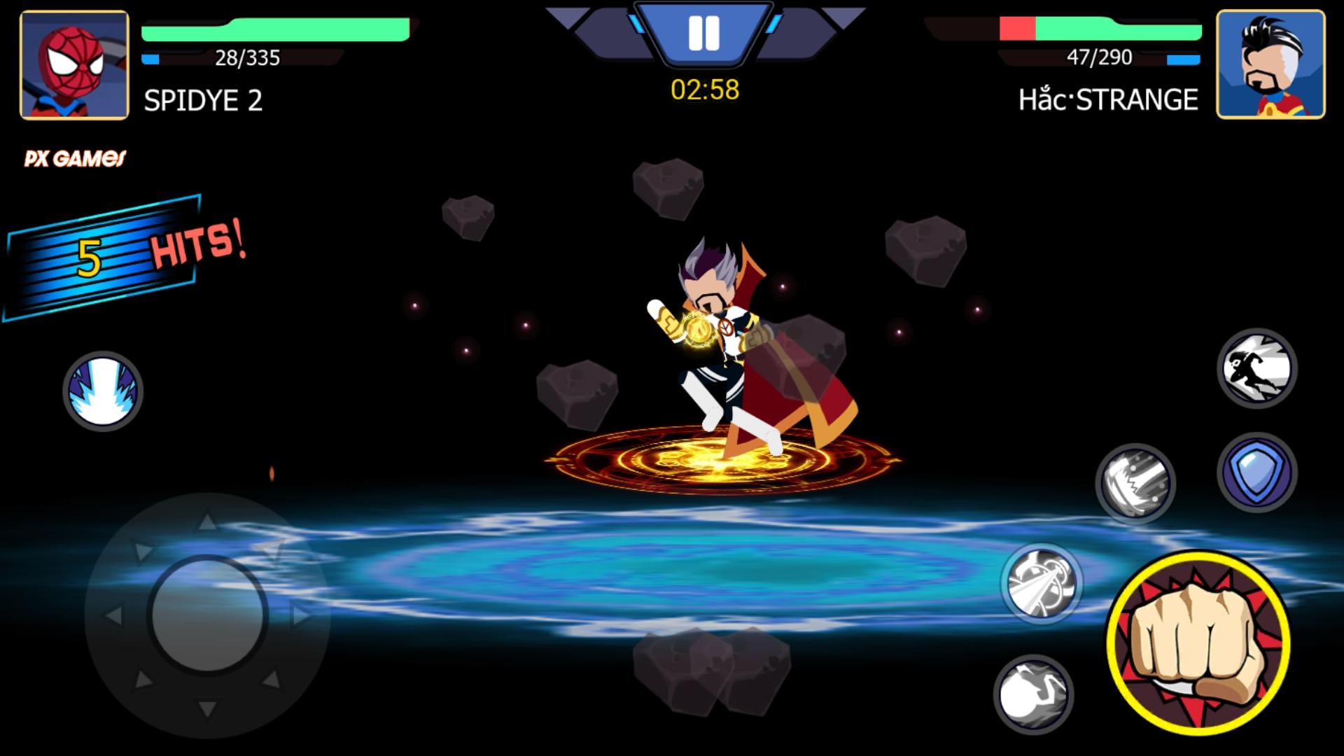Stickman All Hero's Fight Game Screenshot