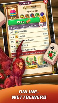 Cuplikan Layar Game Mahjong Village (Mahjong Dorf)