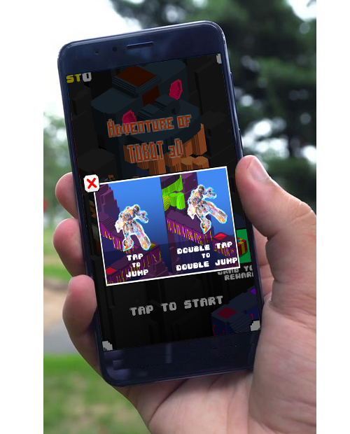 Captura de Tela do Jogo Adventure of Tobot 3D