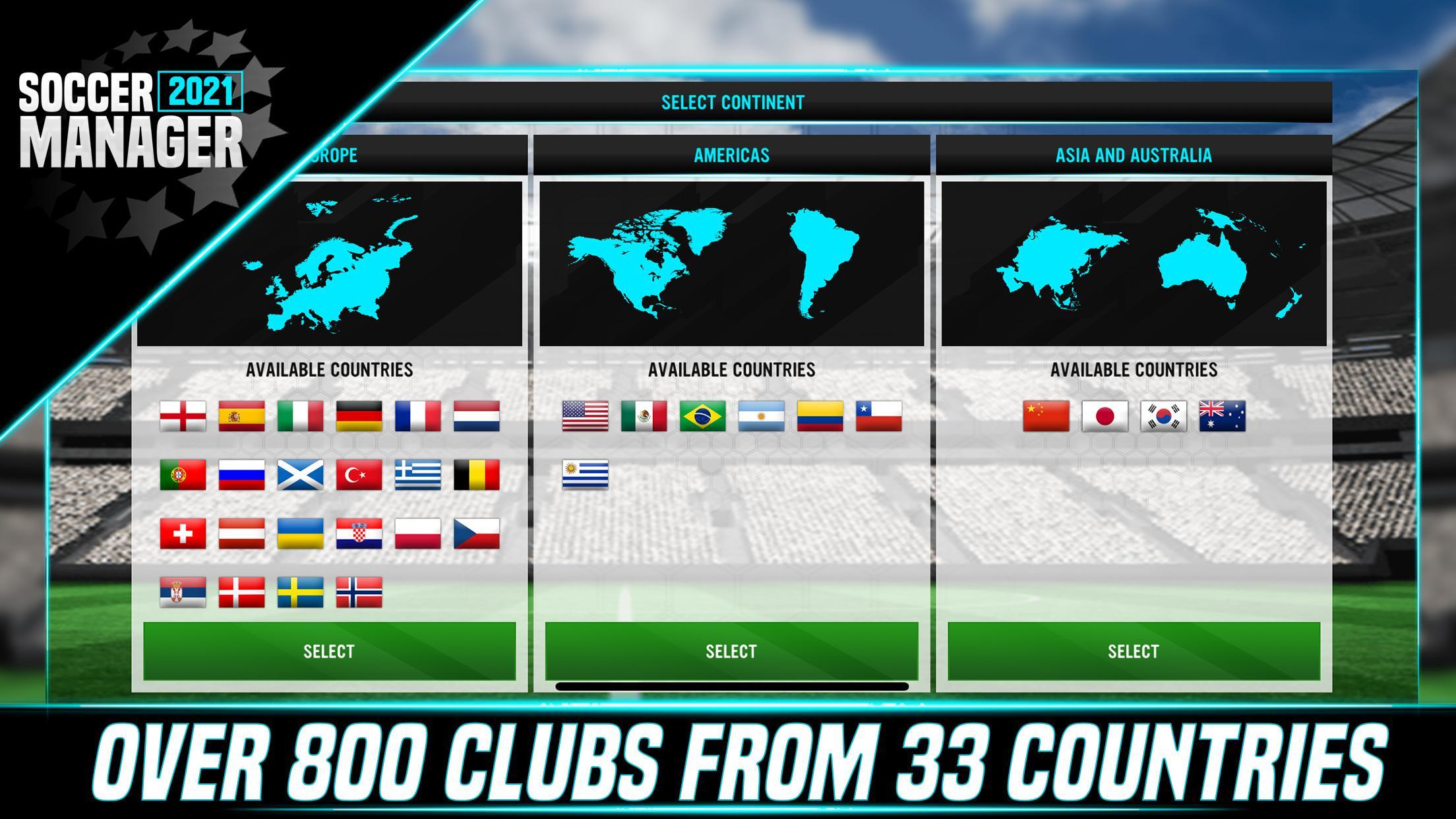 Soccer Manager 2021 - Football Management Game Game Screenshot