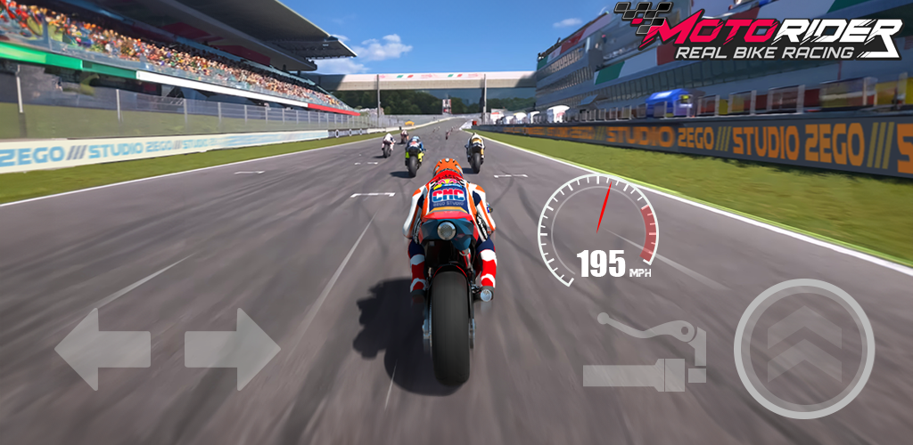 Banner of Moto Rider、バイクレースゲーム 1.74