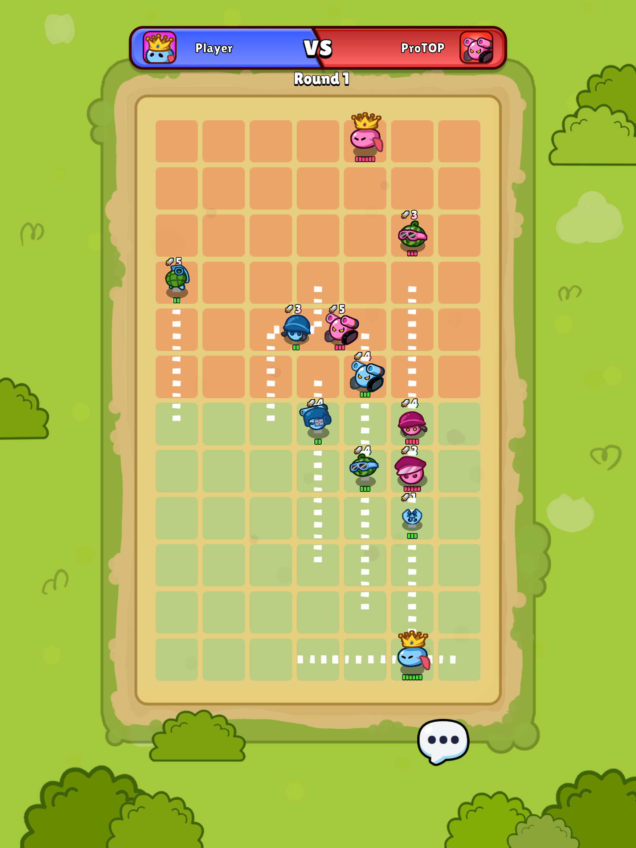 Captura de Tela do Jogo Grid Kings: Move or Die