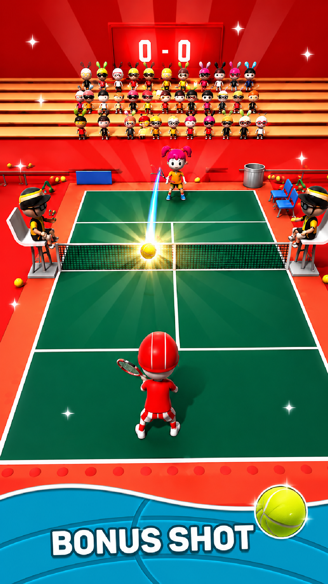 Stickman Tennis Champion Game Screenshot