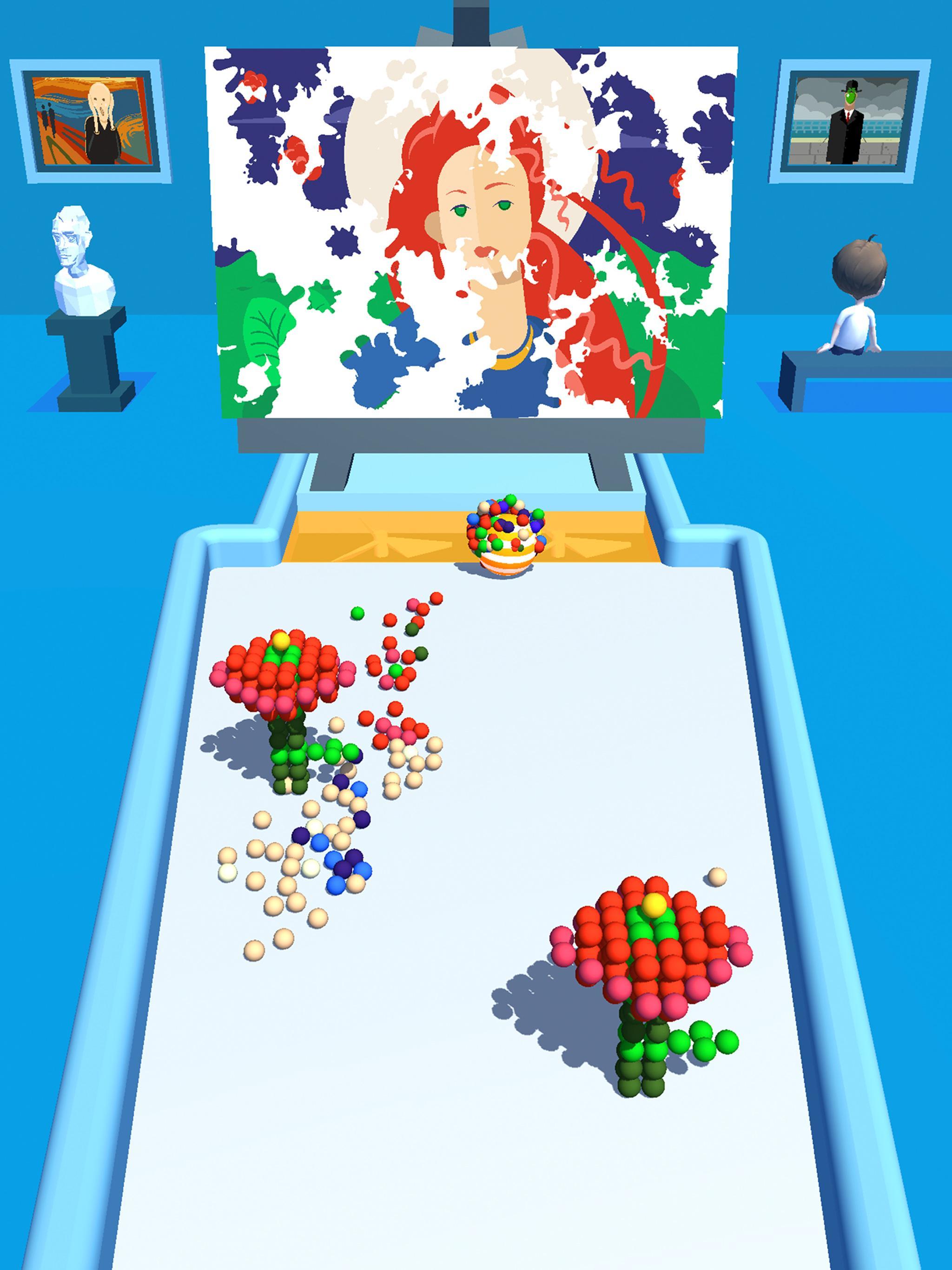 Art Ball 3D: Canvas Puzzle Game Screenshot