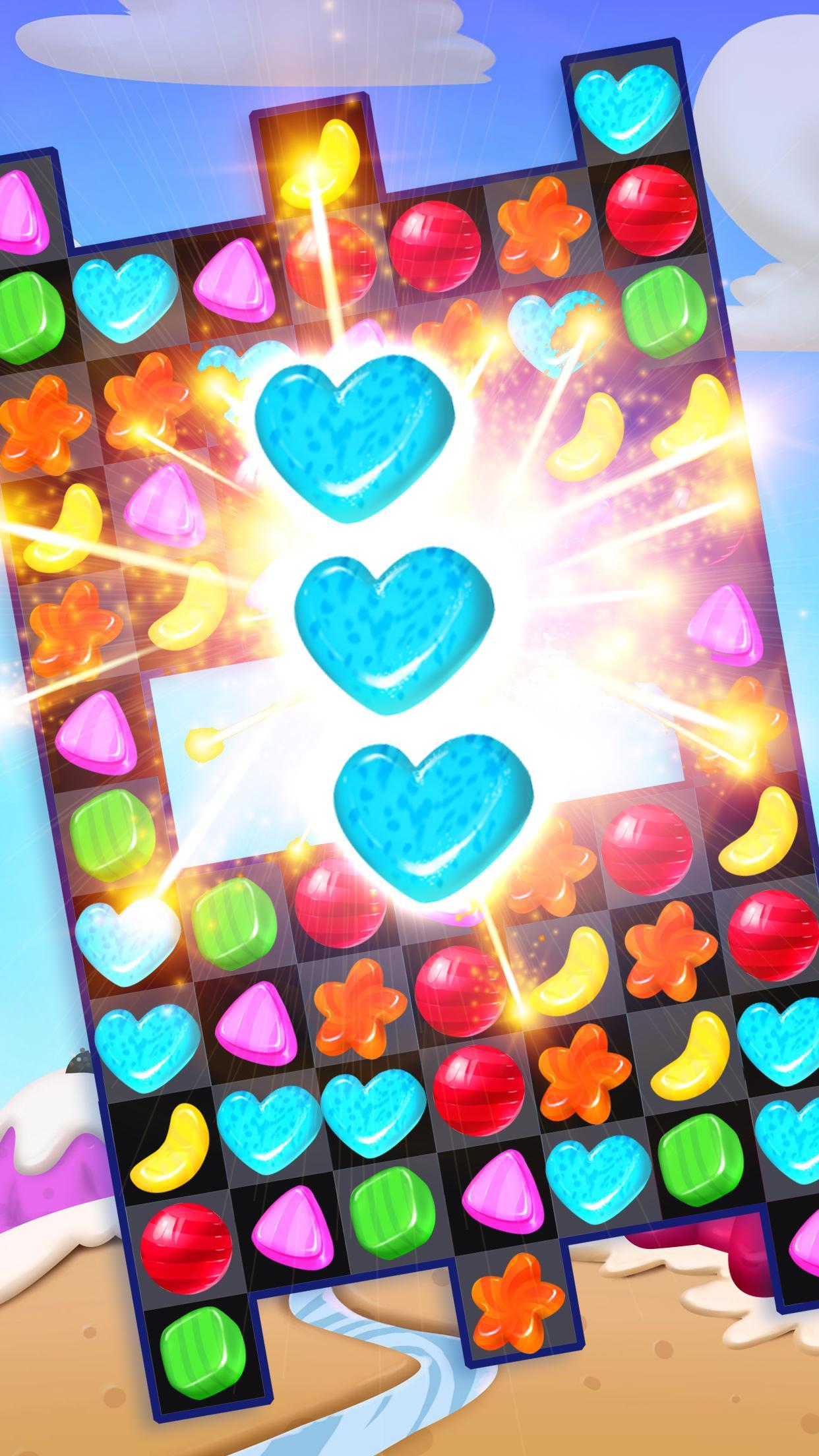 Candy Quest Match 3 Game Screenshot