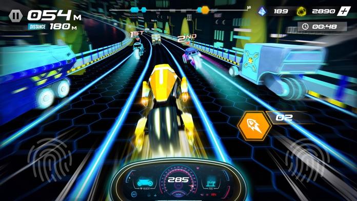 Neon Rider - Bike Racing Game Game Screenshot