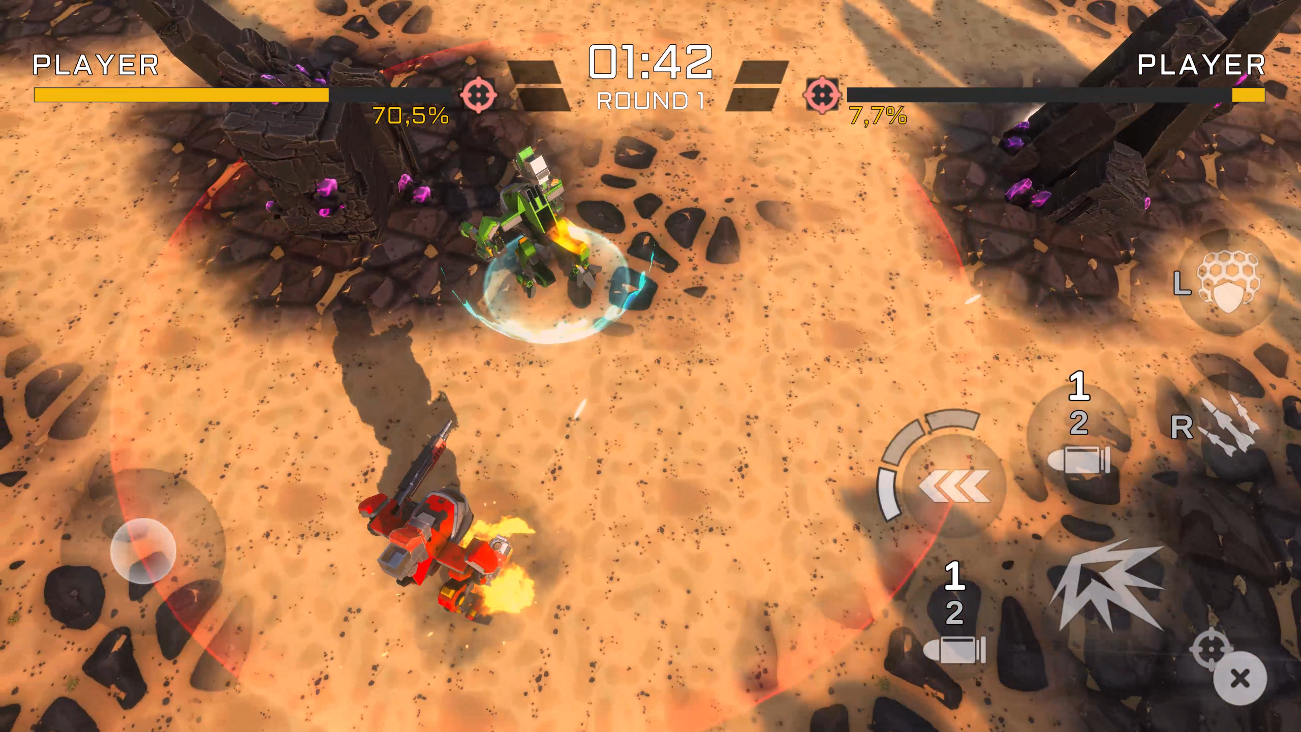 CORE: Multiplayer Mech Arena screenshot game
