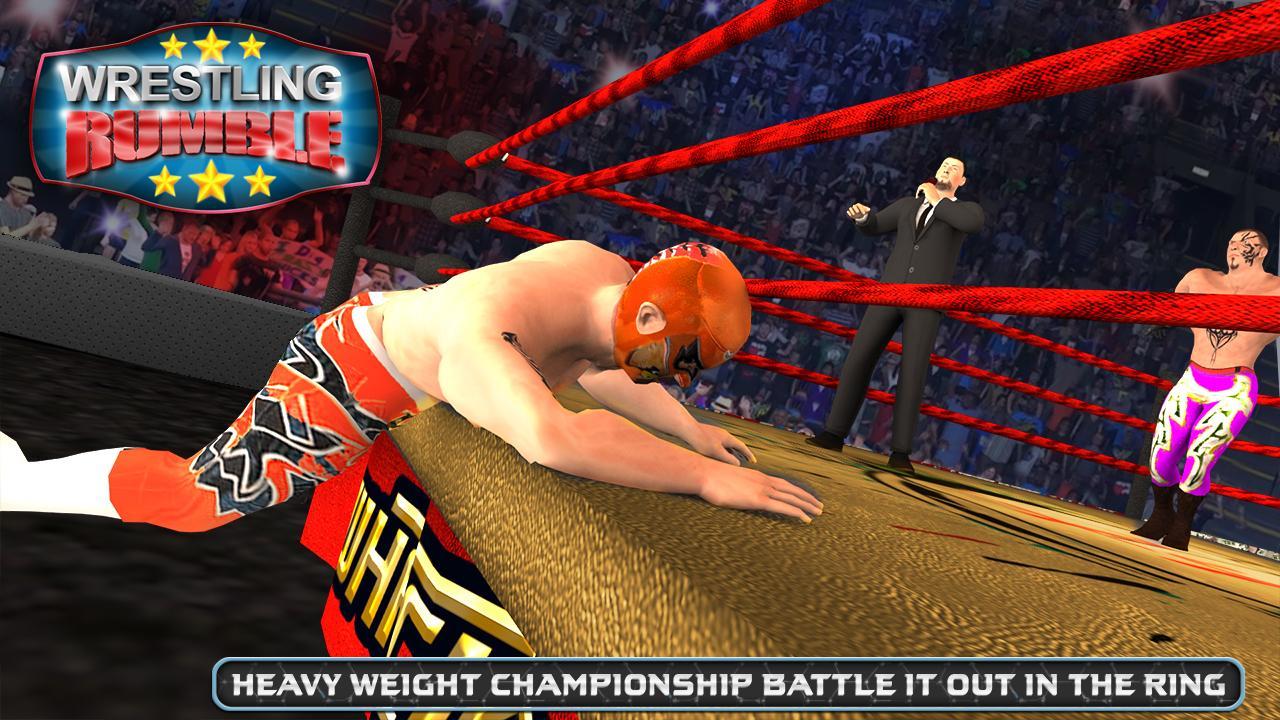 Screenshot of WRESTLING RUMBLE : ROYAL REVOLUTION FIGHTING