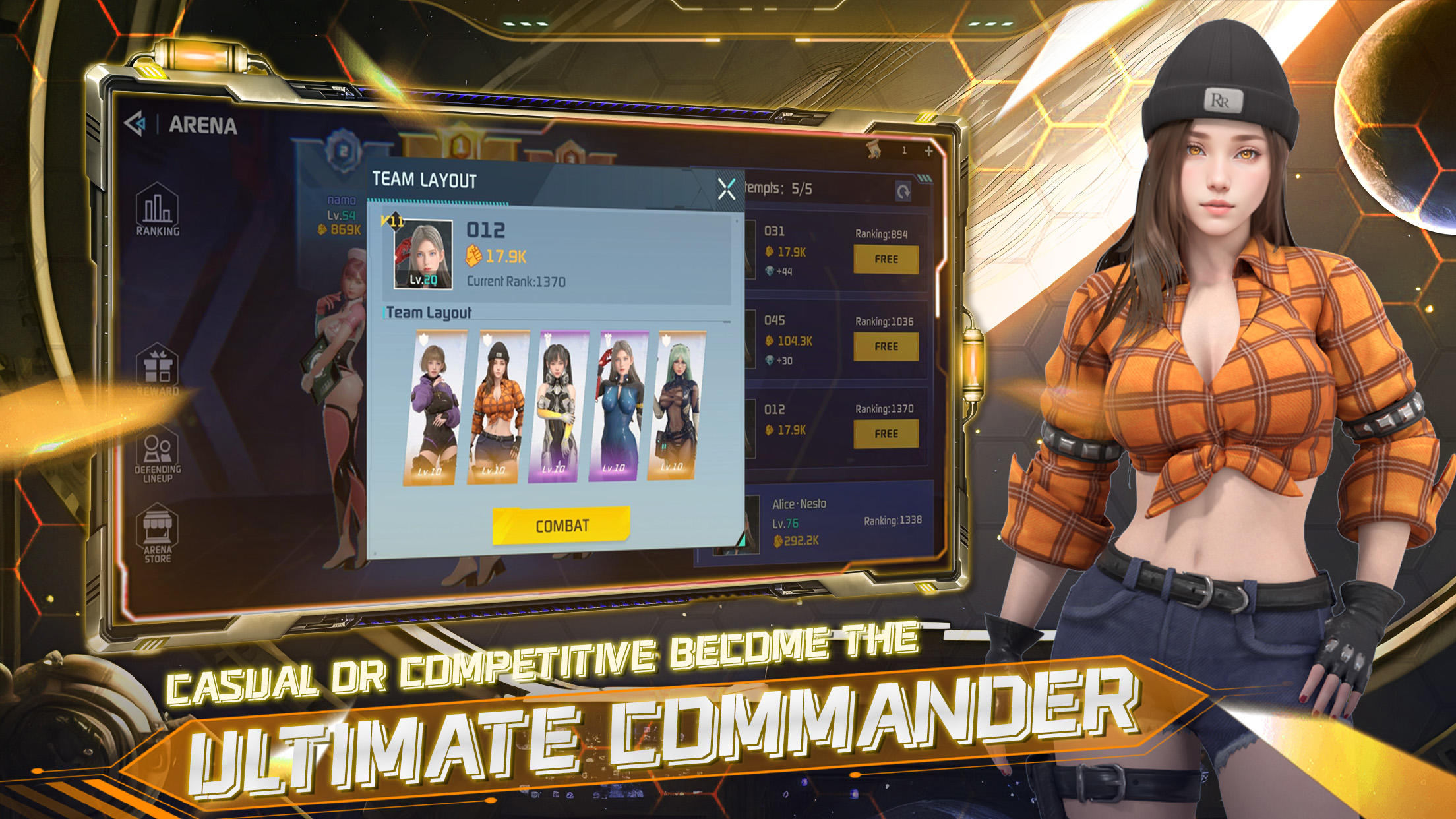 Legend of Goddess:The Last War Game Screenshot