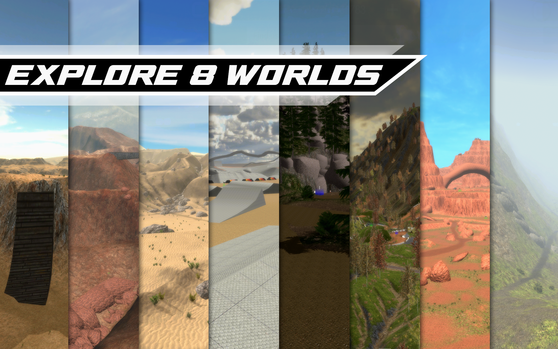 Gigabit Off-Road 게임 스크린샷