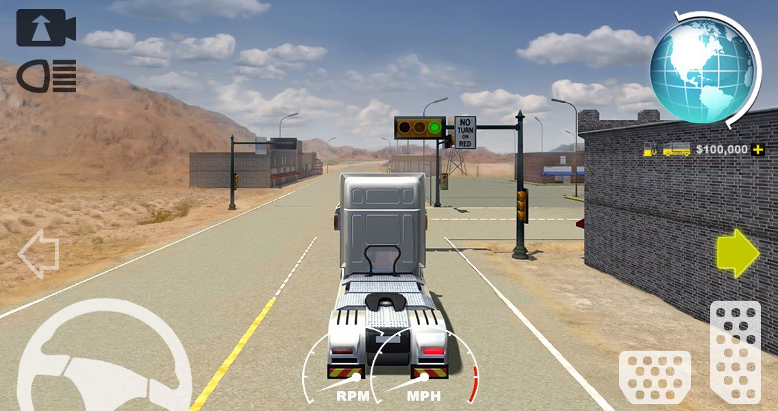 Screenshot of USA 3D Truck Simulator 2016