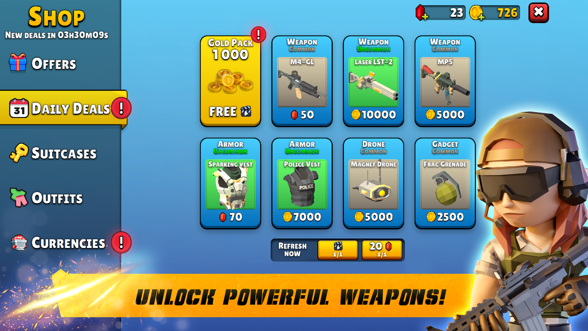 Скриншот игры Exfil: Loot & Extract