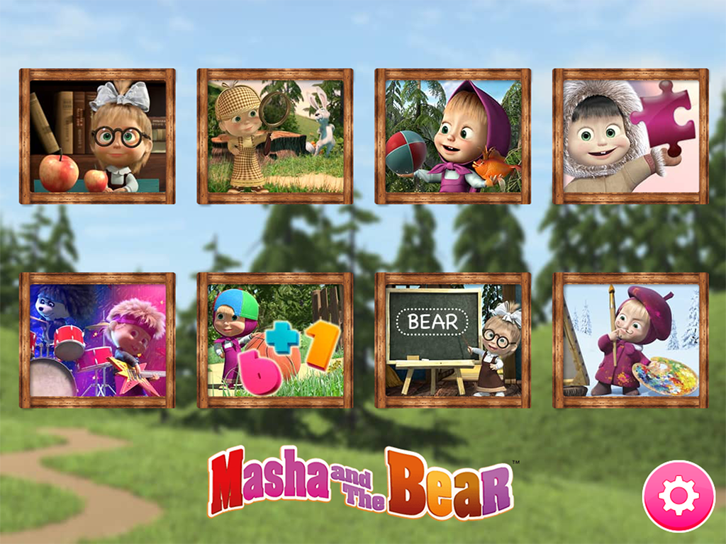 Screenshot of Masha and the Bear Educational