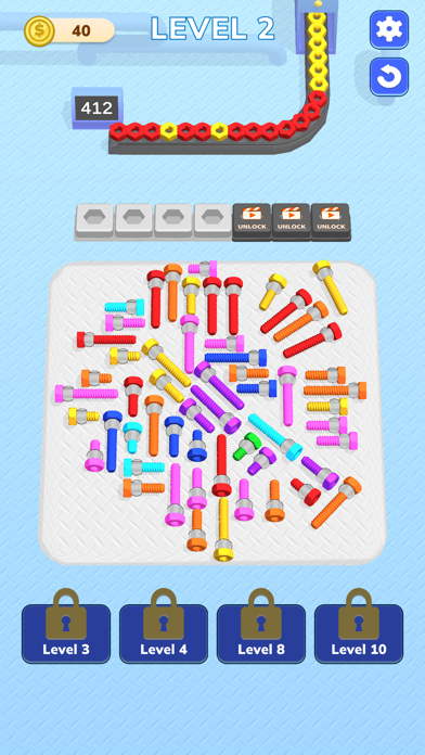 Screw Factory! Game Screenshot