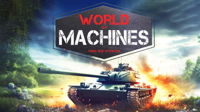 Banner of World of Machines - Tanks War Operation 