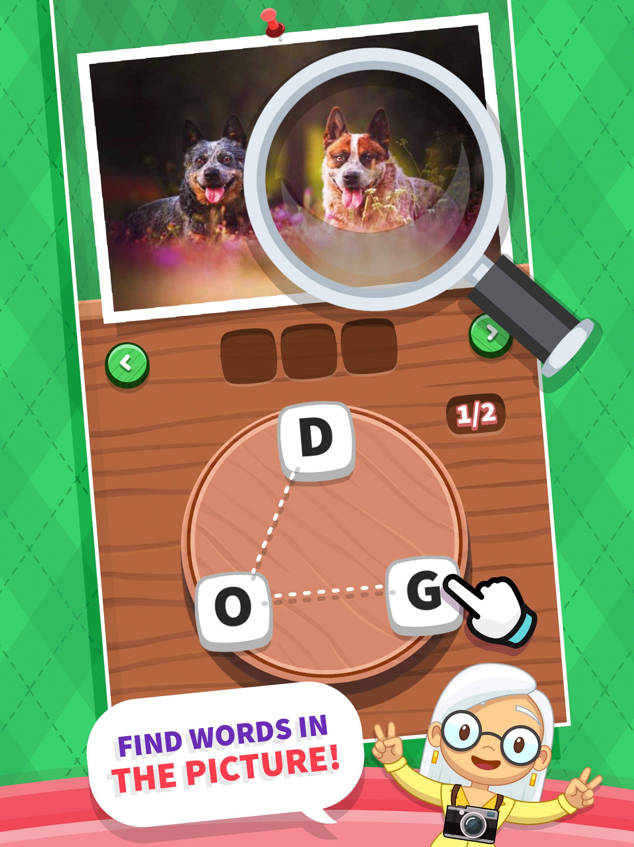 WordWhizzle Pics Game Screenshot
