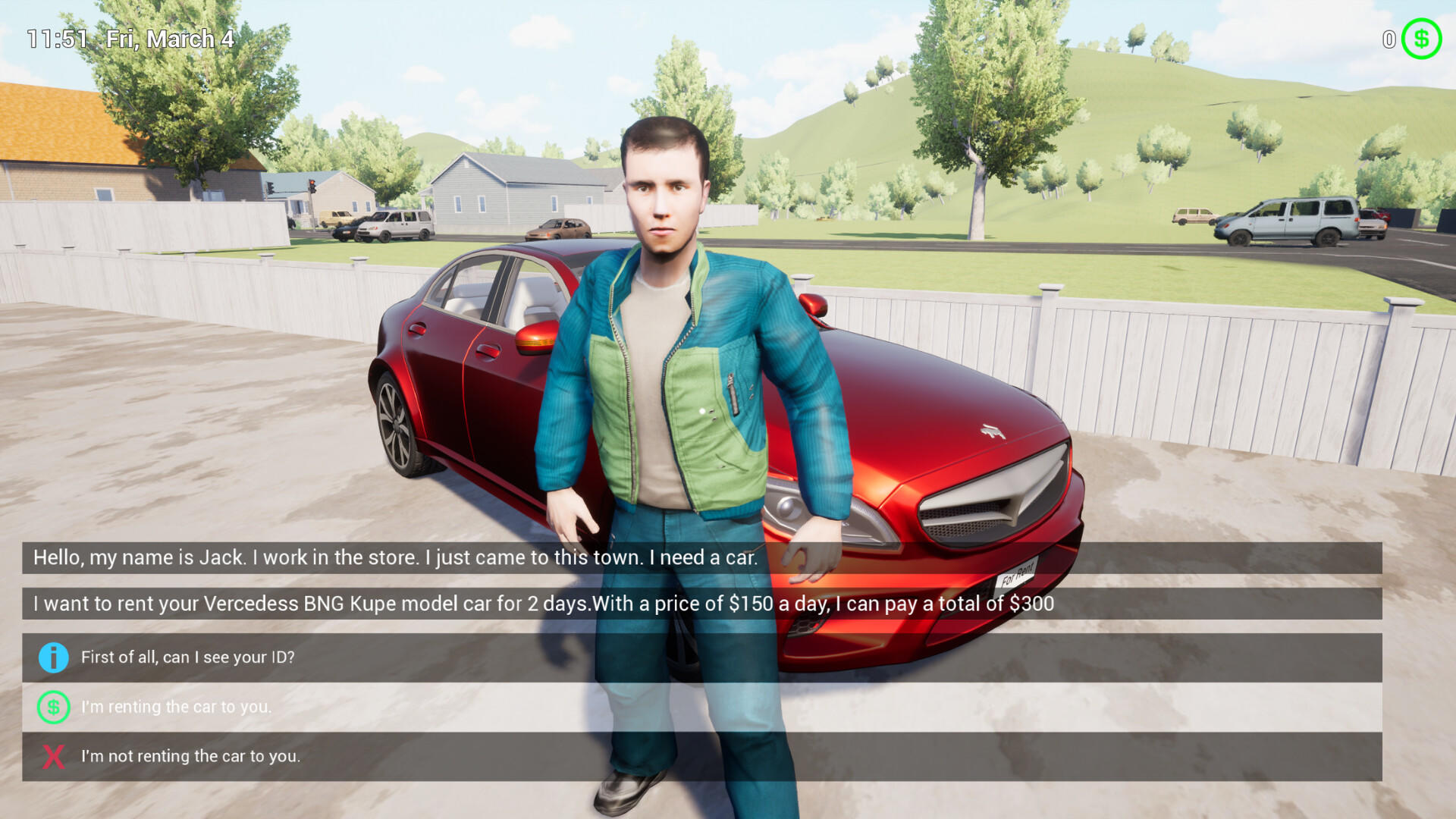 Screenshot of Rent A Car Simulator 24