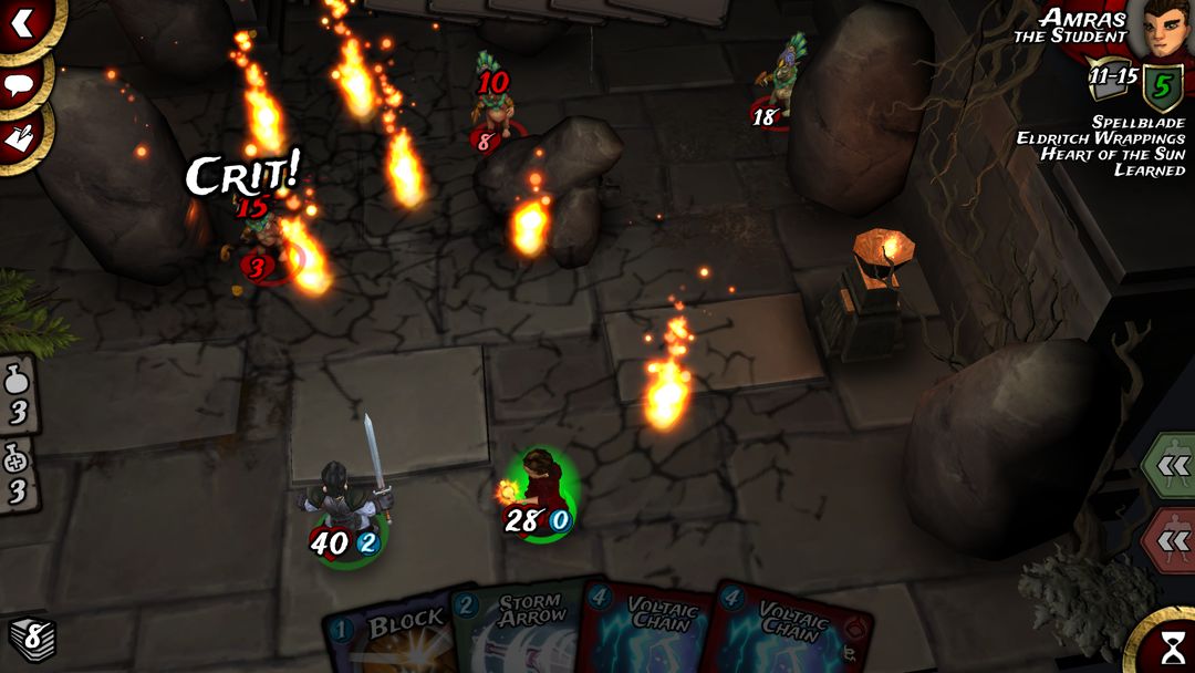 Traitors Empire Card RPG screenshot game