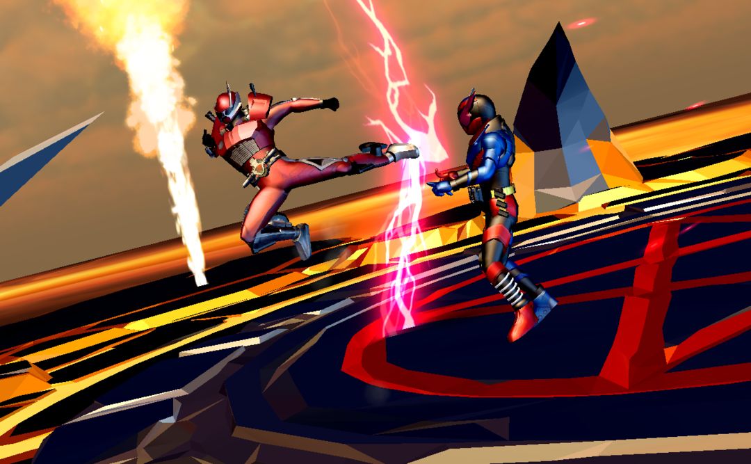 Screenshot of Rider Wars : Accel Henshin Fighter Legend Climax