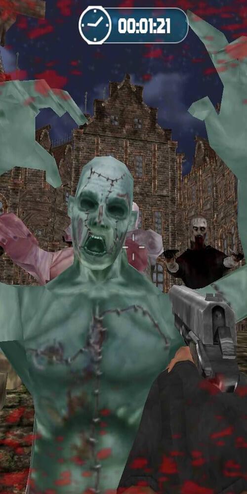 Screenshot 1 of Toter Zombie Frontier War Survival 3D 