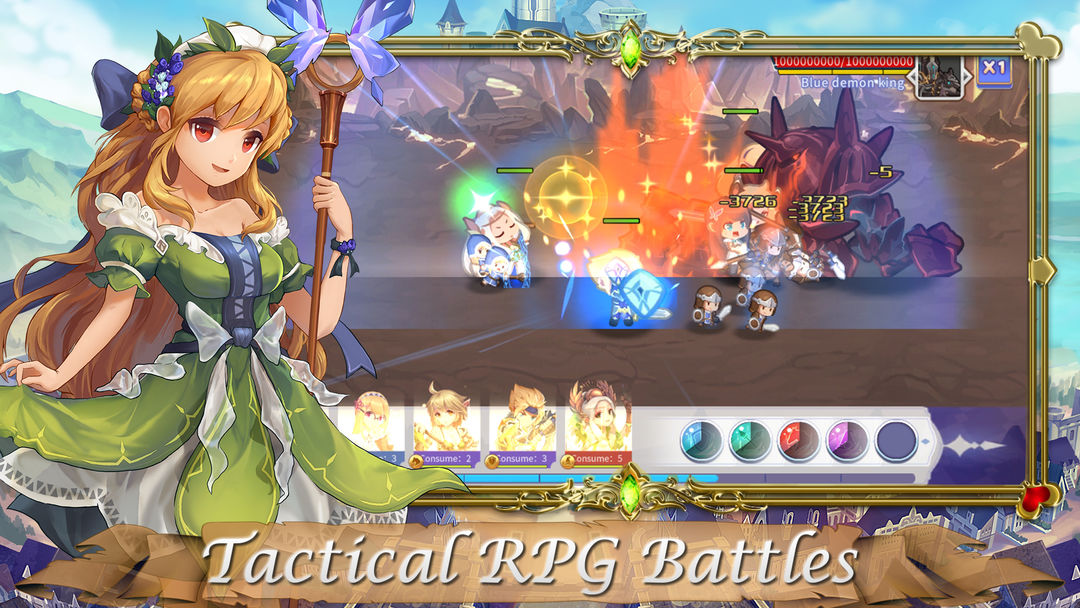 Screenshot of Royal Knight Tales – Anime RPG