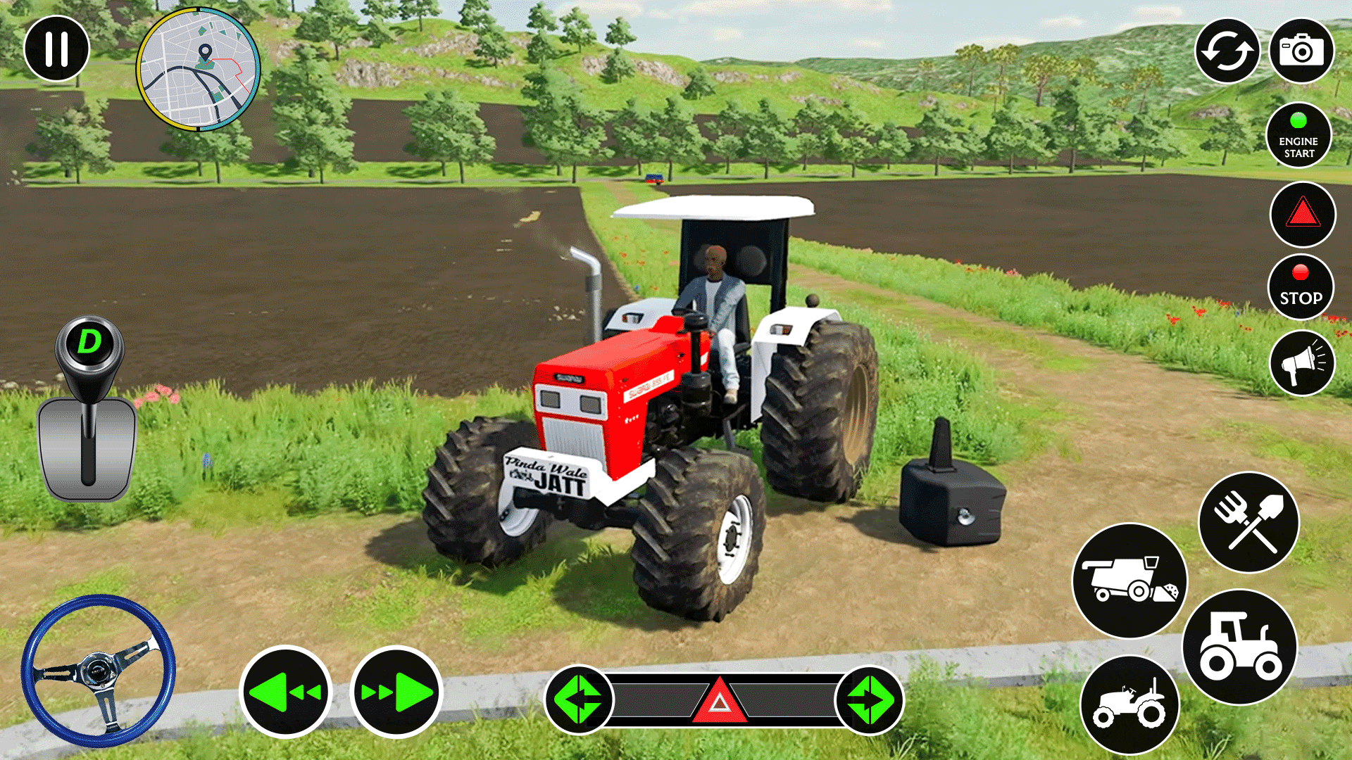 Baixe trator 3d simulador de fazenda no PC