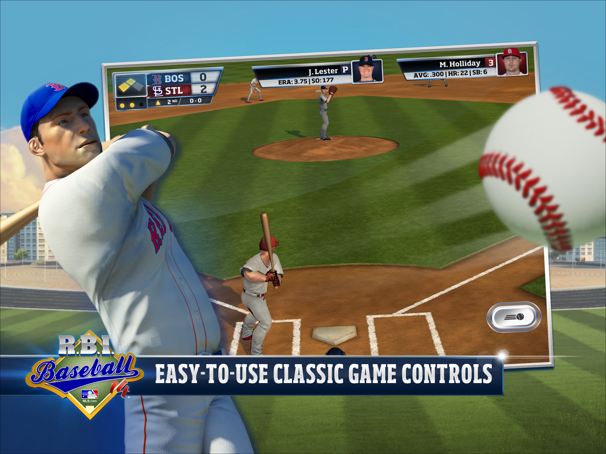 Cuplikan Layar Game R.B.I. Baseball 14