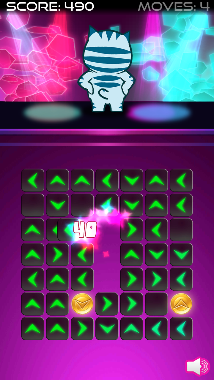 Hustle Puzzle - Disco Puzzle Game (Unreleased) Game Screenshot