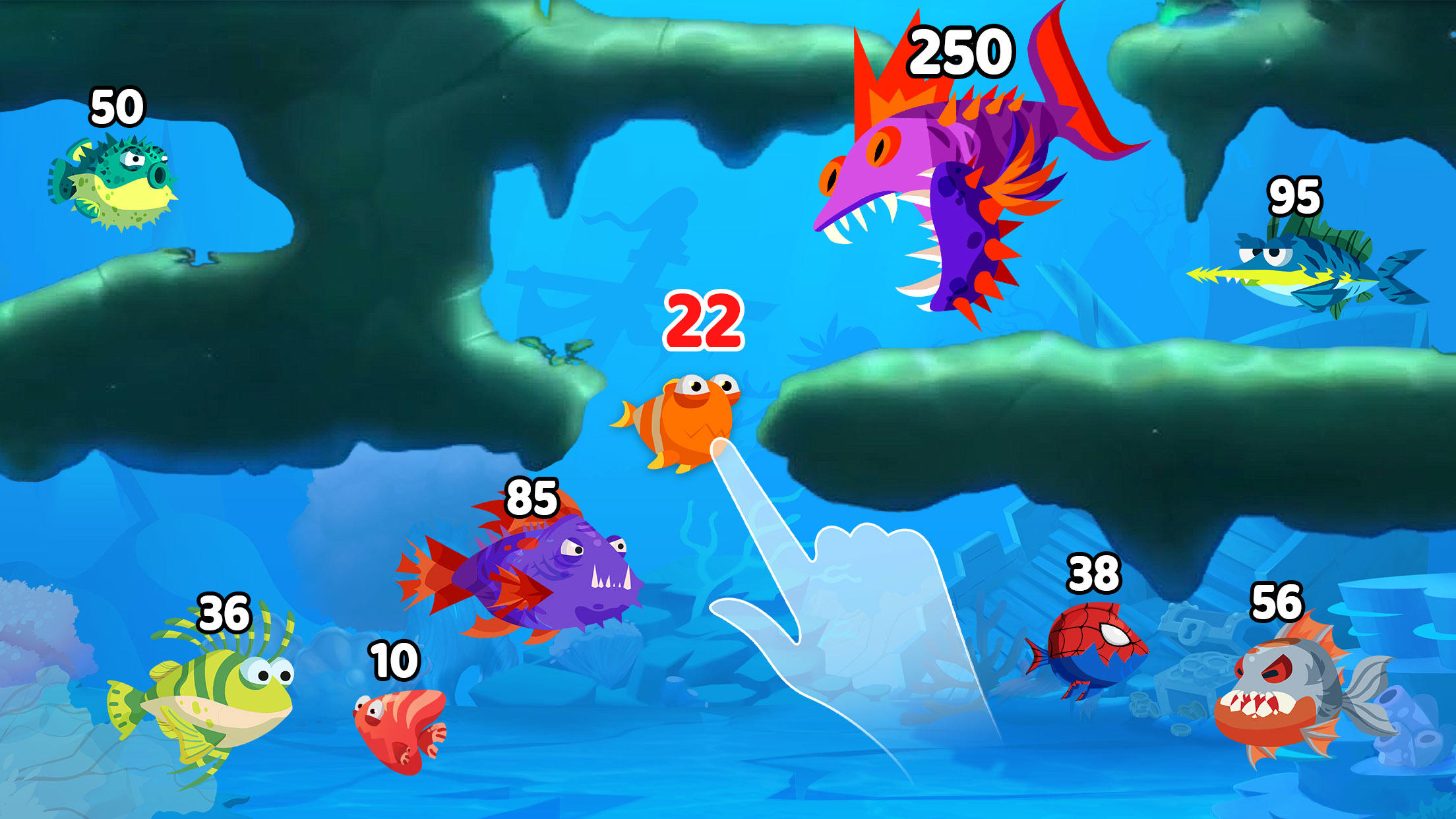 Fish Town IO: Mini Aquarium Game Screenshot