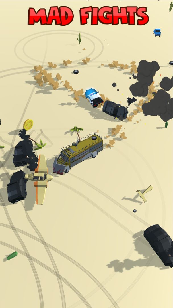 Mad Driver vs Cops screenshot game