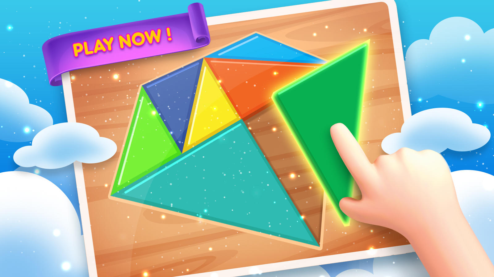 Tangram Heaven Game Screenshot