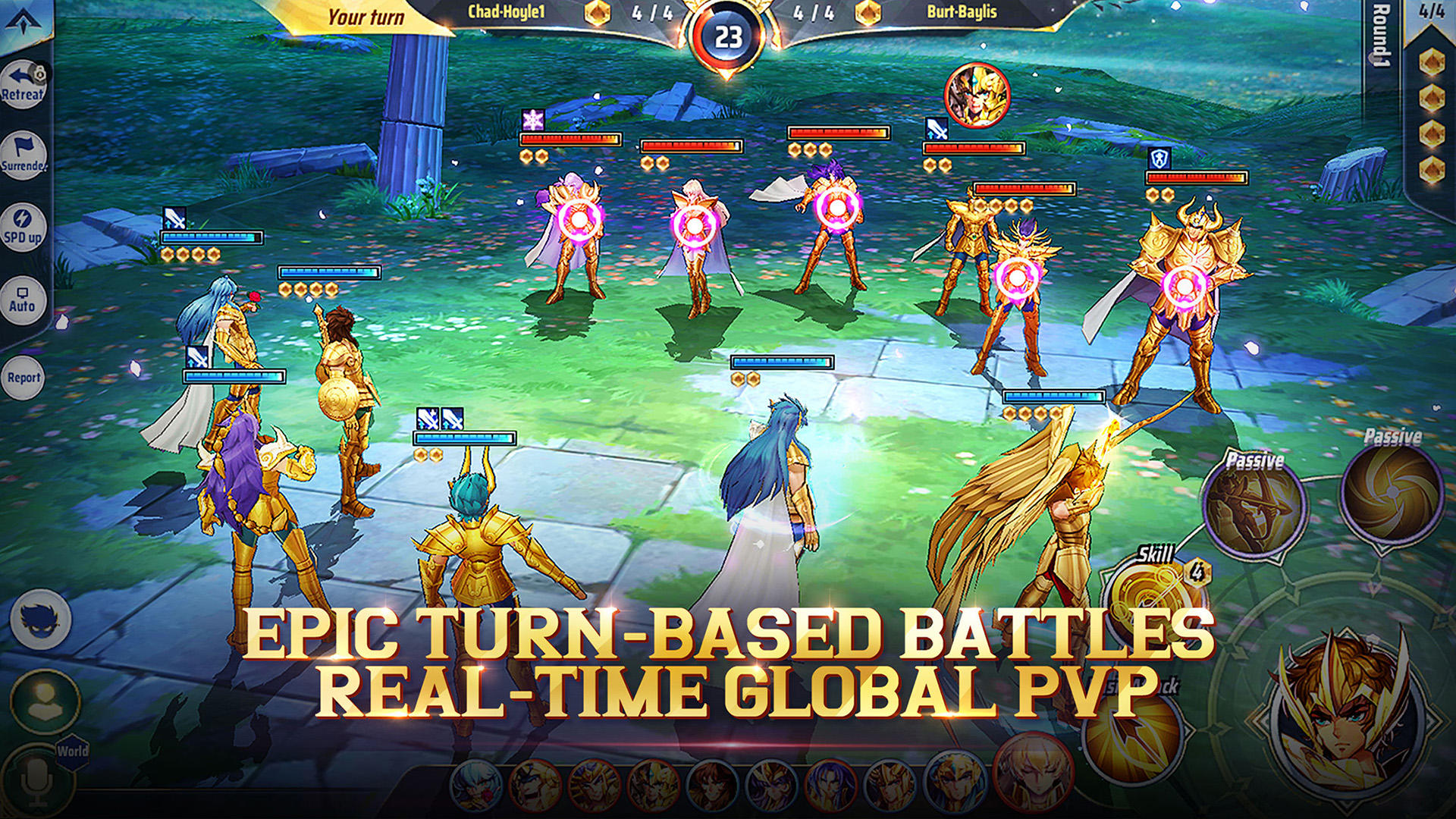 Saint Seiya : Awakening Game Screenshot
