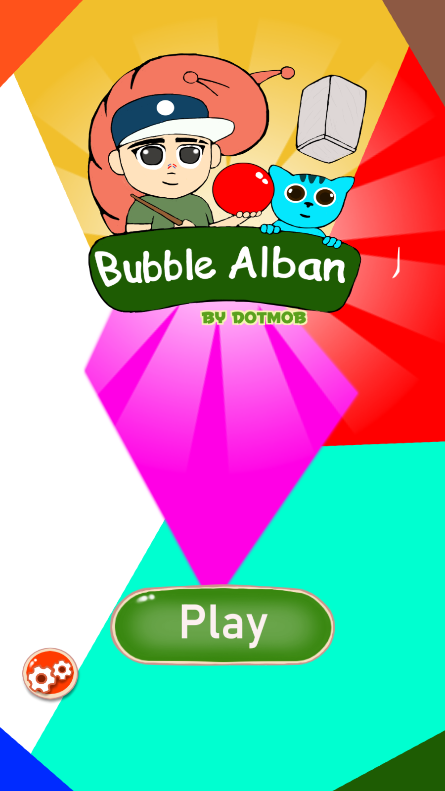 Bubble Alban ゲームのスクリーンショット