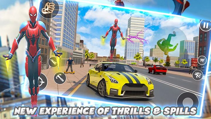 Spider Super Hero - Iron games Game Screenshot