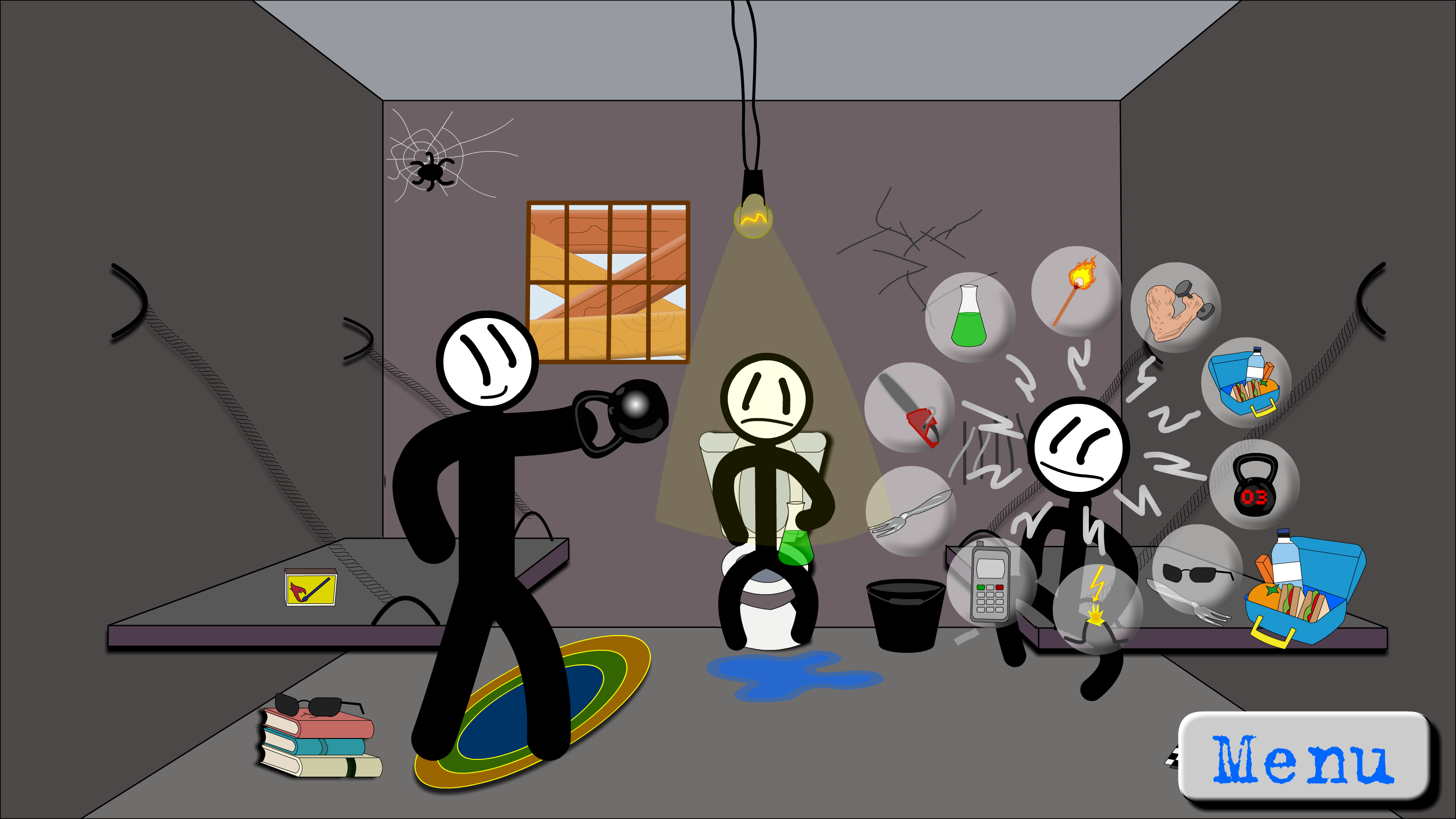 Stickman jailbreak 5 Game Screenshot